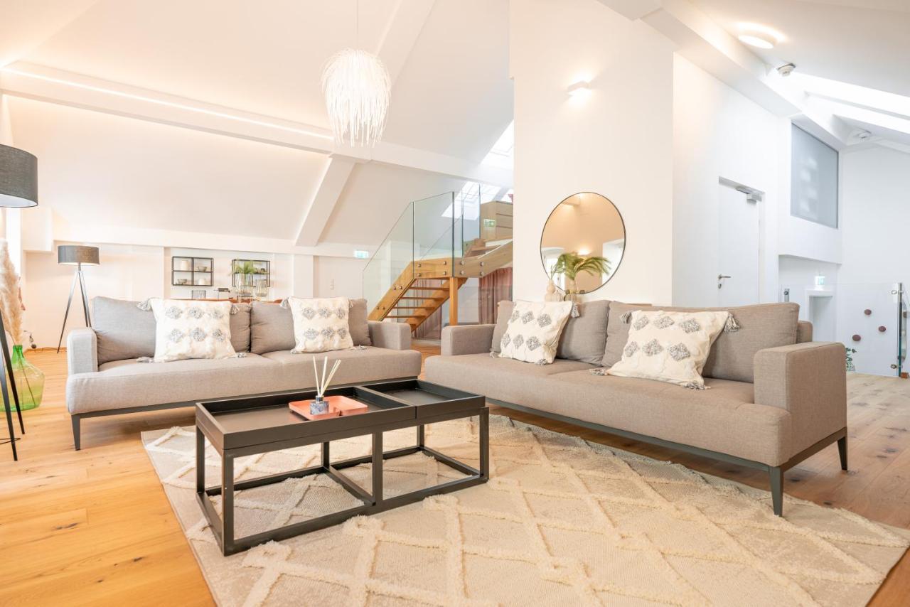 크렘스안더다노 Penthouse Maxfux Direkt In Der Fussgaengerzone 130M2 아파트 외부 사진