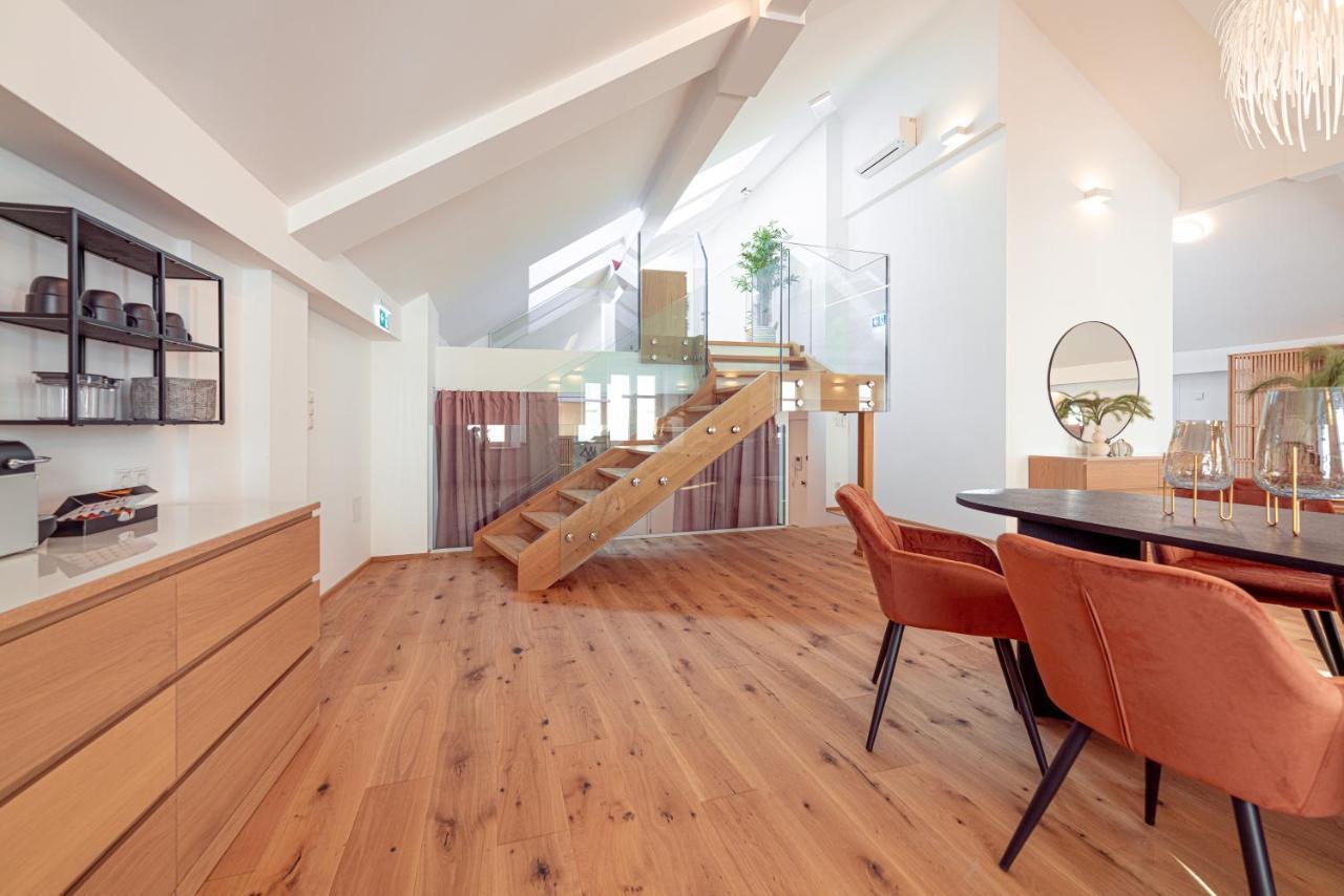 크렘스안더다노 Penthouse Maxfux Direkt In Der Fussgaengerzone 130M2 아파트 외부 사진