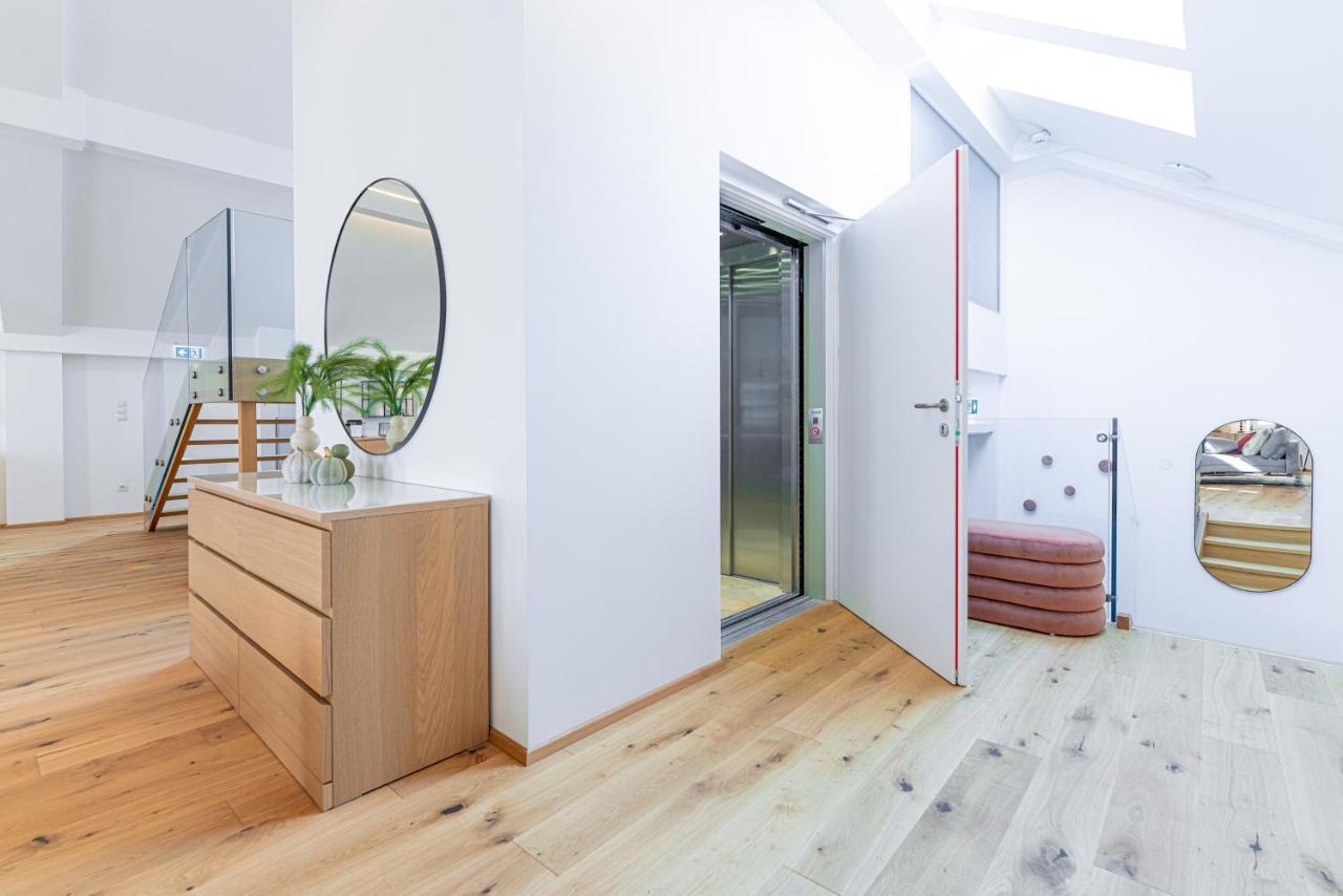 크렘스안더다노 Penthouse Maxfux Direkt In Der Fussgaengerzone 130M2 아파트 외부 사진