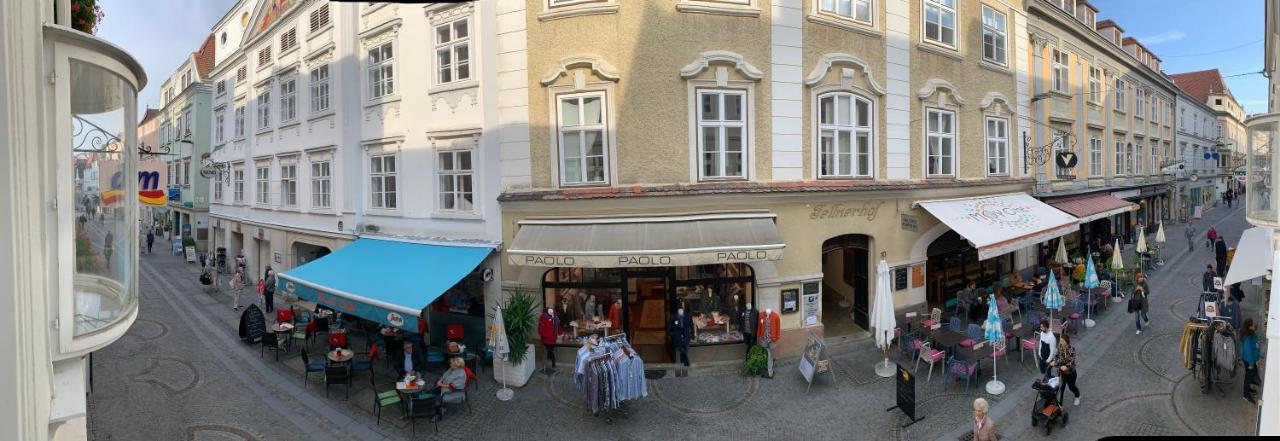 크렘스안더다노 Penthouse Maxfux Direkt In Der Fussgaengerzone 130M2 아파트 외부 사진