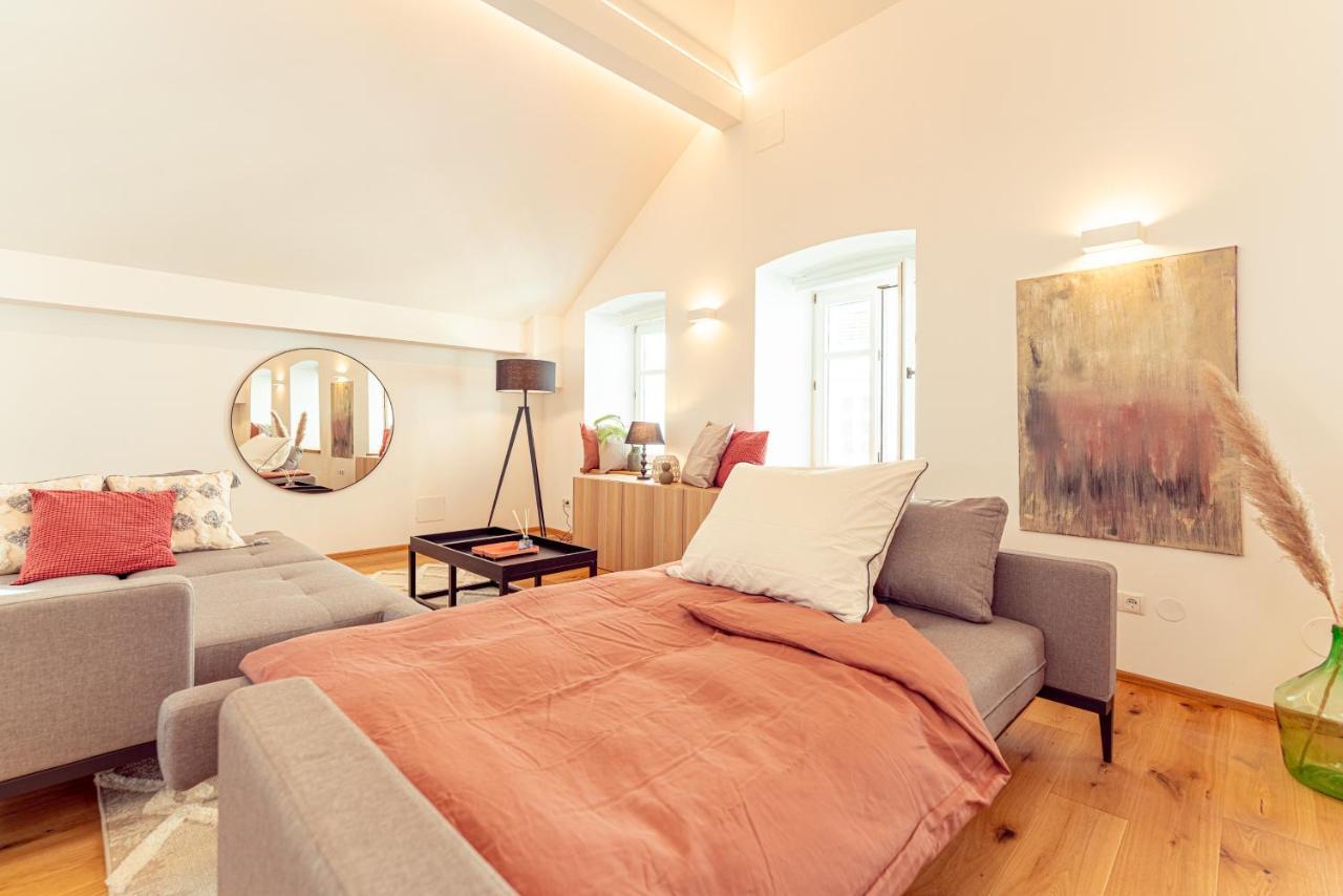 크렘스안더다노 Penthouse Maxfux Direkt In Der Fussgaengerzone 130M2 아파트 외부 사진